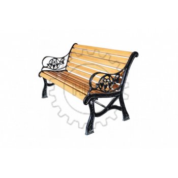 Уличная скамейка (чугунное литье) S06
